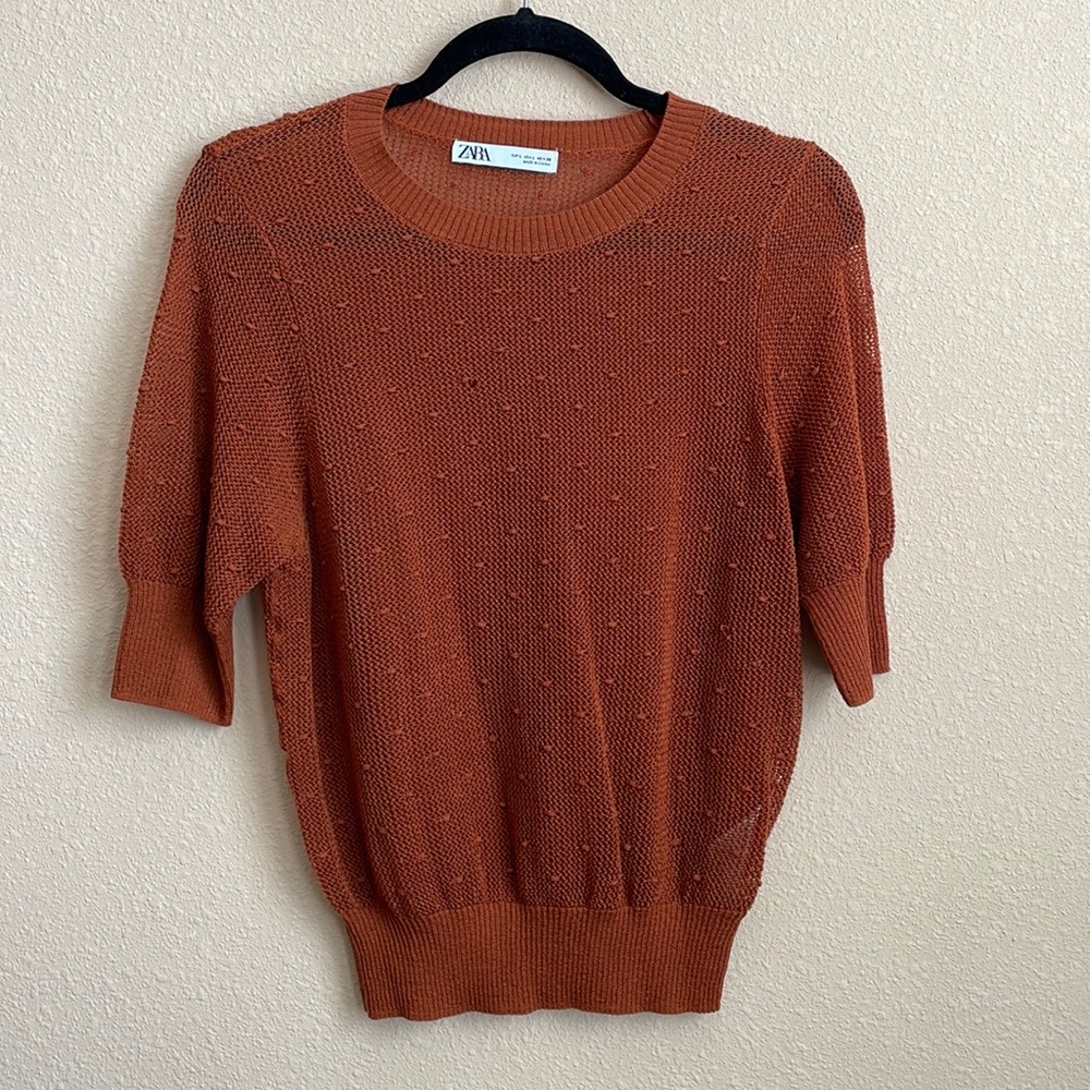 Zara Crochet Top NWOT